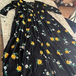 Torrid dress. High thigh slit